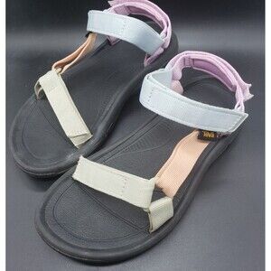 Womens Teva Hurricane XLT2 Sandal Size 8 Eucalyptus/ Peach Bloom